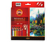 Koh-I-Noor Набор акварельных цветных карандашей 48цв с кистью и точилкой Mondeluz nature