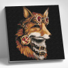 Molly Картина по номерам 30х30см Фантастический лис