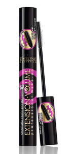 EVELINE Extension Volume Professional Make - Up Тушь для ресниц, черная, 10 мл