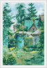 RTO Набор для вышивания крестом 19х29см Старая дача