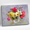 Molly Картина по номерам 40х50см Бузин Розы в кувшинчике