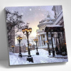Molly Алмазная мозаика 30х30см Зимний пейзаж
