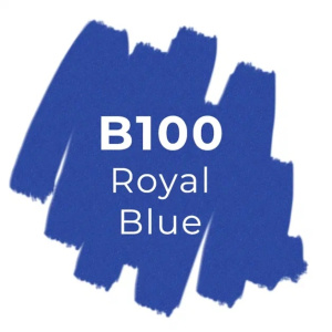 Sketchmarker Маркер двухсторонний на спиртовой основе B100 Королевский синий