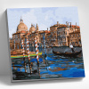 Molly Картина по номерам 30х30см Каналы Венеции