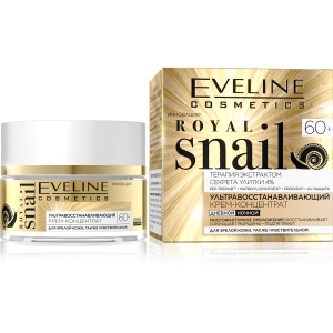 Eveline Royal Snail Крем-концентрат для лица ультравосстанавливающий 60+, 50 мл