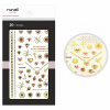 RuNail Наклейки ЗD для дизайна ногтей, №4857