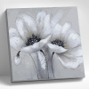 Molly Картина по номерам 30х30см Белые цветы