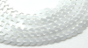 Krimp Пайетки на нитях d4мм пластик 1м Белый