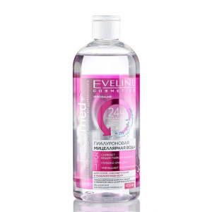 EVELINE Facemed+ Вода мицеллярная Гиалуроновая 3 в 1, 400 мл