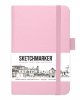 Sketchmarker Блокнот для зарисовок 9х14см 80л 140гр твердая обложка Розовый
