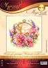 ЧИ Набор для вышивания крестом 25х25см 100-124 Пионы для умелицы