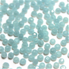 Krimp Рондель 2х3мм хрустальное стекло 200шт Аквамарин