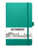 Sketchmarker Блокнот для зарисовок 13х21см 80л 140гр твердая обложка Изумрудный