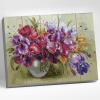 Molly Картина по номерам на дереве 40х50см Яркий букет