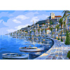 Белоснежка Картина по номерам на холсте 40х50см Набережная Ибицы