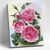 Molly Картина по номерам 20х30см Розовые розы