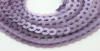 Krimp Пайетки на нитях d4мм пластик 1м Сиреневый матовый