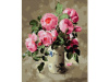 Molly Картина по номерам 40х50см Розовый букет