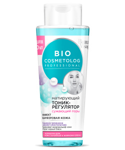Bio Cosmetolog Тоник - Регулятор матирующий сужающий поры, 260 мл