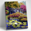 Molly Картина по номерам 30х40см Японский сад