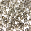 Krimp Рондель 4х3мм хрустальное стекло 140шт Серый прозрачный