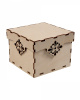 Timberlicious Заготовка фанера 16х16х12.5см Коробочка с крышкой Романтика