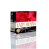 Aasha Herbals Краска для волос на основе хны, Чёрный, Lady Henna, 10 г