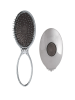 Wet Brush Мини - Щетка для спутанных волос, раскладная, серебро