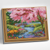 Molly Алмазная мозаика с нанесенной рамкой 3D 40х50см Весна в разгаре