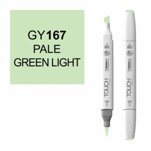 Touch Twin Brush Маркер 167 Бледный светло-зеленый GY167