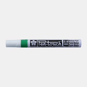 Sakura Маркер Pen-Touch на спиртовой основе 2мм Зеленый