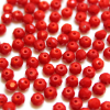 Krimp Рондель 2x3мм хрустальное стекло 190шт Алый матовый