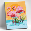 Molly Картина по номерам 20х30см Розовый фламинго