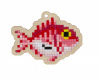 Гранни Подвеска алмазная 7.3х5.5см Рыба фугу