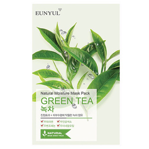 EUNYUL Маска для лица с зеленым чаем тканевая, 22 мл