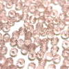 Krimp Рондель 4х3мм хрустальное стекло 140шт Светло-розовый