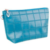IRISK Косметичка из экокожи, 08 голубой, 23 х 7 х 13,5 см