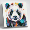Molly Картина по номерам 30х30см Большая панда