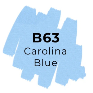 Sketchmarker Маркер двухсторонний на спиртовой основе B63 Синяя Каролина