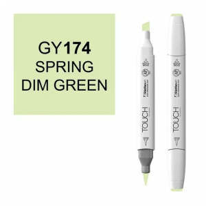 Touch Twin Brush Маркер 174 Весенний зеленый GY174