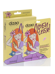 Dizao Natural Маска для лица Лилия и Зеленый чай, 32 г