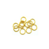 Krimp Кольцо соединительное 1.0х8мм брасс золото 10гр