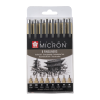 Sakura Набор капиллярных ручек Pigma Micron 8шт черный POXSDK8
