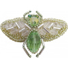 Crystal Art Набор для изготовления броши БП215 6х4.5см Жук