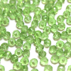 Krimp Рондель 4х3мм хрустальное стекло 140шт Светло-зеленый прозрачный