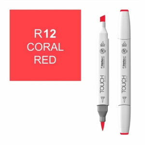 Touch Twin Brush Маркер 012 Красный коралл R12