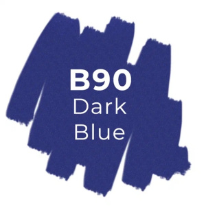 Sketchmarker Маркер двухсторонний на спиртовой основе B90 Темный синий