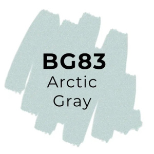 Sketchmarker Маркер двухсторонний на спиртовой основе BG83 Арктический серый