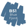 Sketchmarker Маркер двухсторонний на спиртовой основе B51 Синий фьорд