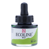 Ecoline Краска акварельная жидкая 30мл №657 Зеленая бронза